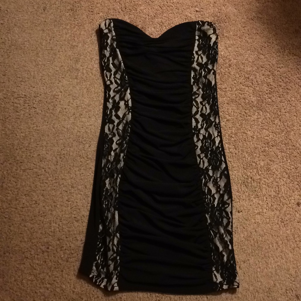 Wet Seal strapless Black dress